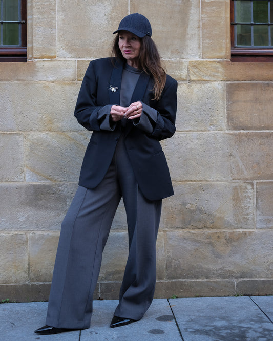 Upcycled Vintage blazer - Classic Edge