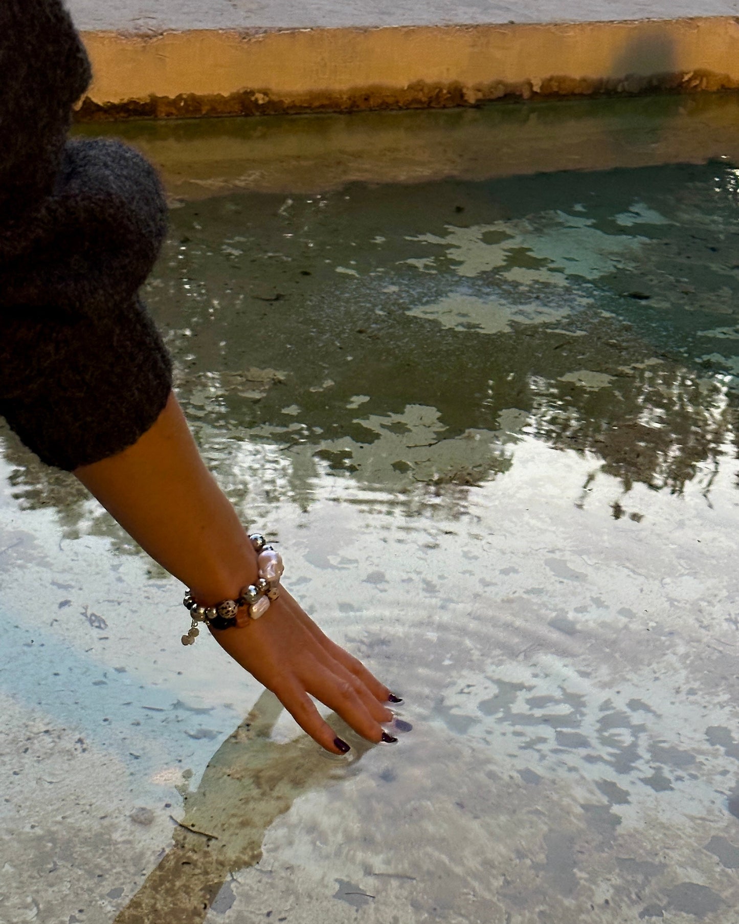 Speckled Shadow Bracelet