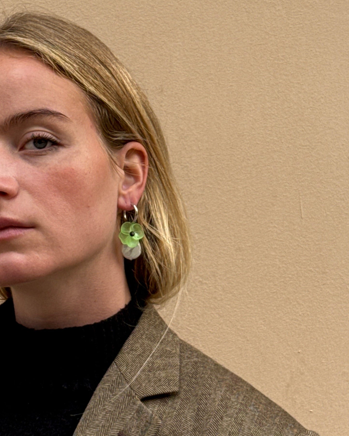 Aurora Bloom Hoop Earrings