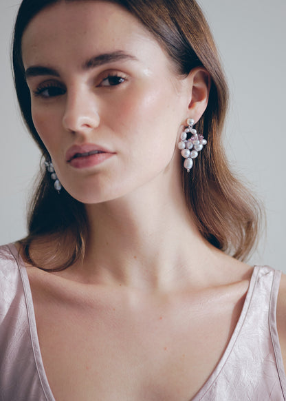 MAUVE EARRINGS
