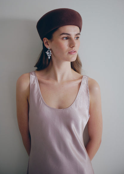 MAUVE EARRINGS