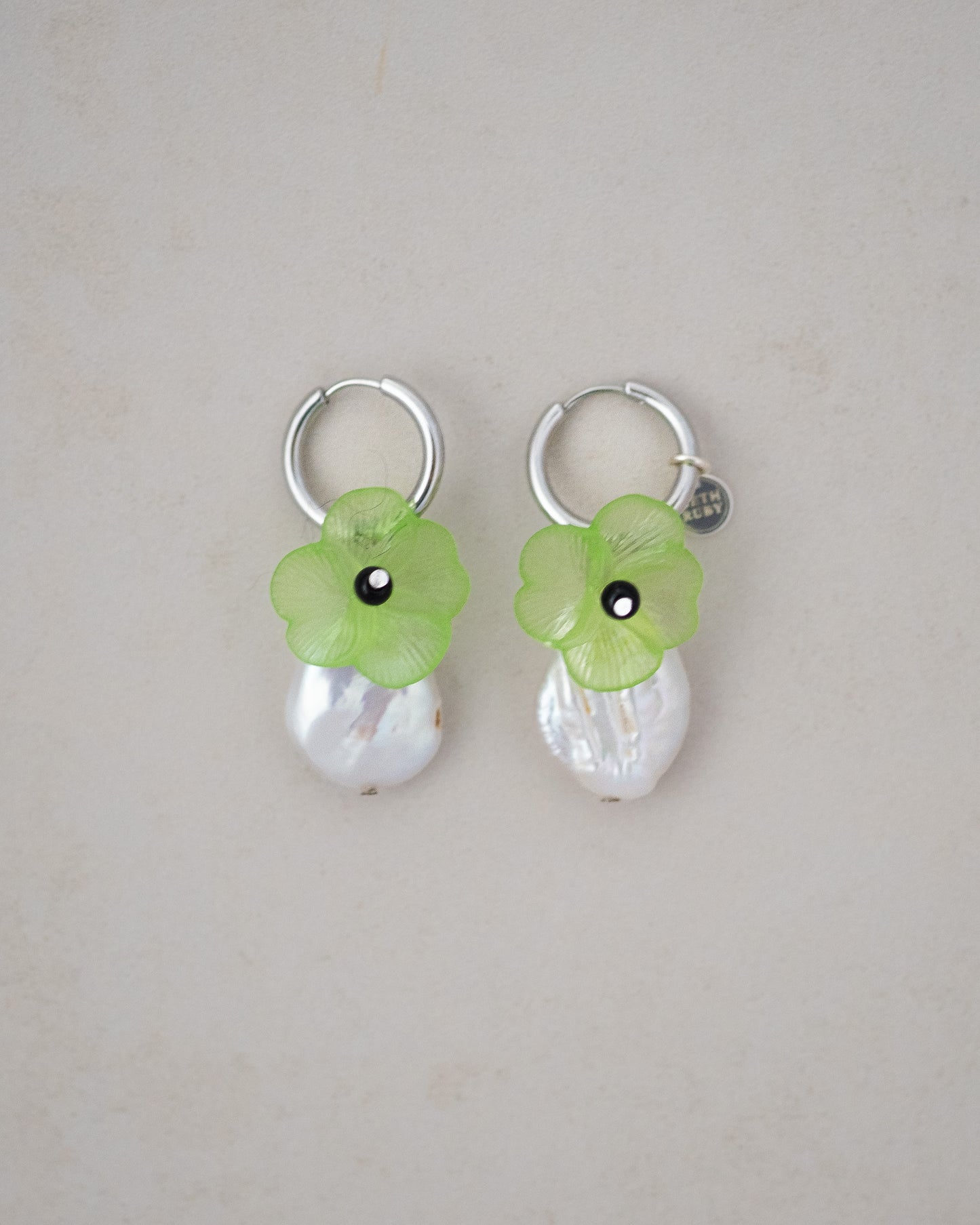 Aurora Bloom Hoop Earrings