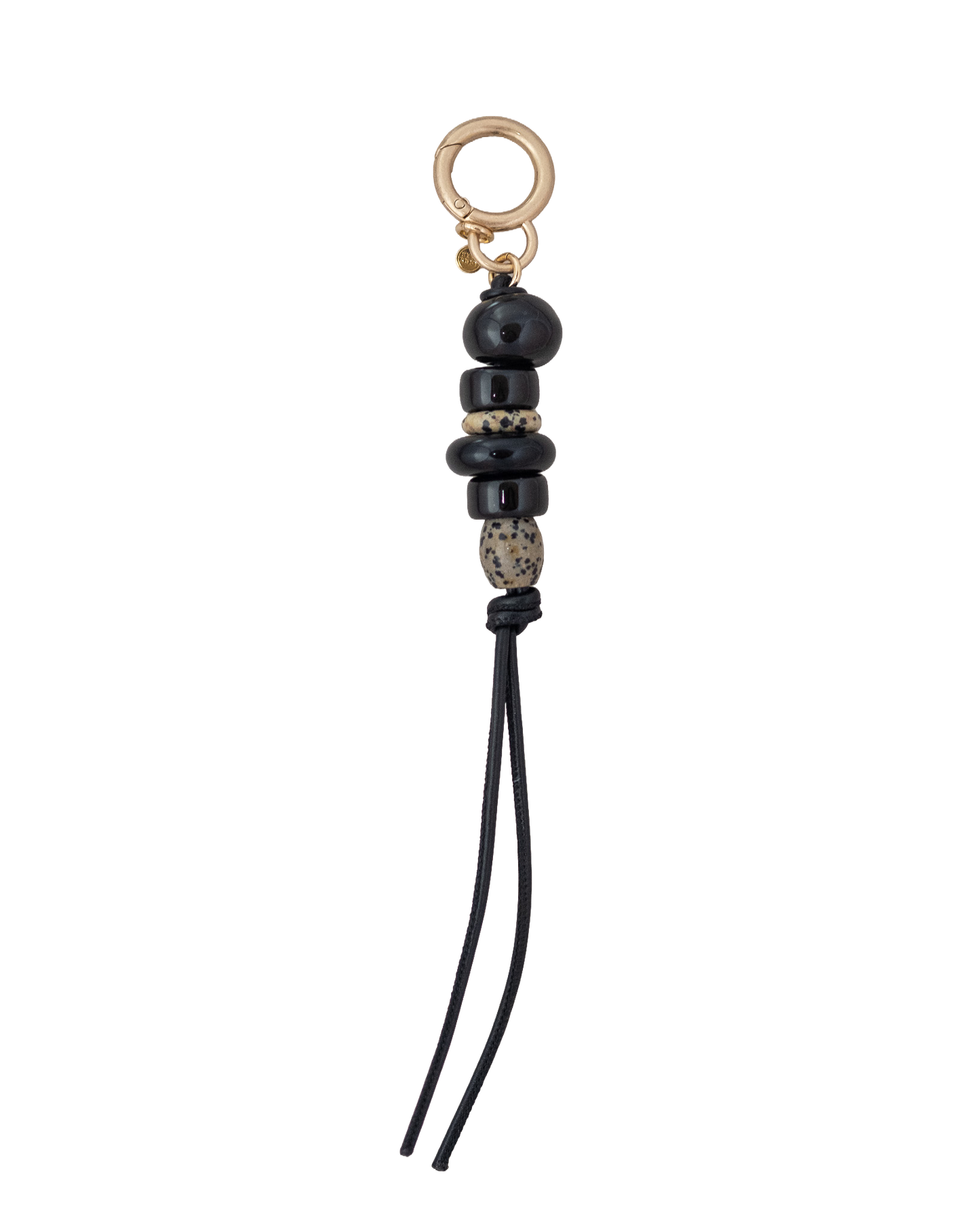 DUSKY PEBBLE BAG CHARM