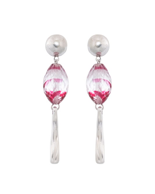 SPIRAL ROUGE EARRINGS