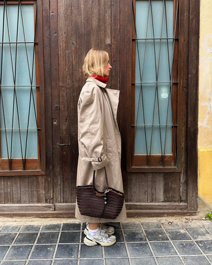 Dusky Pebble Bag Charm