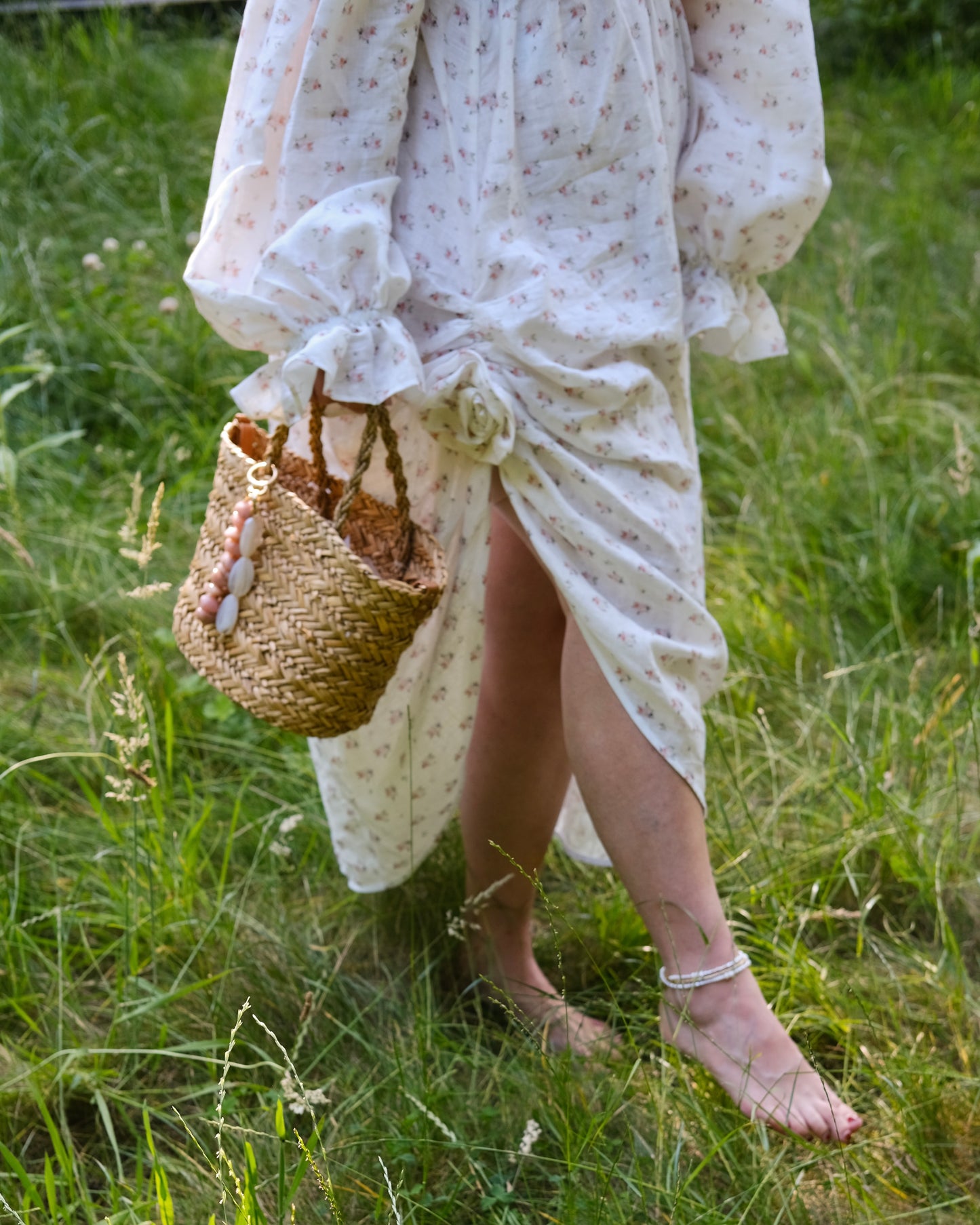 Aurella anklet and necklace